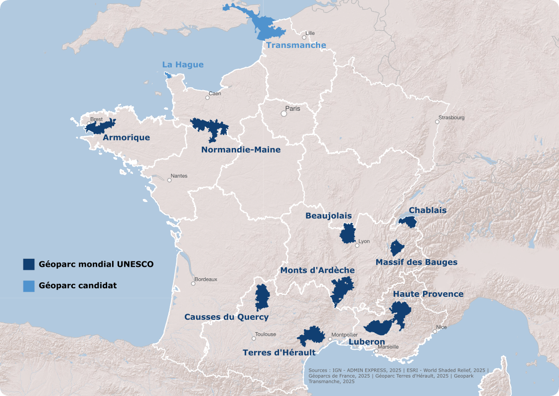 Geoparcs de France