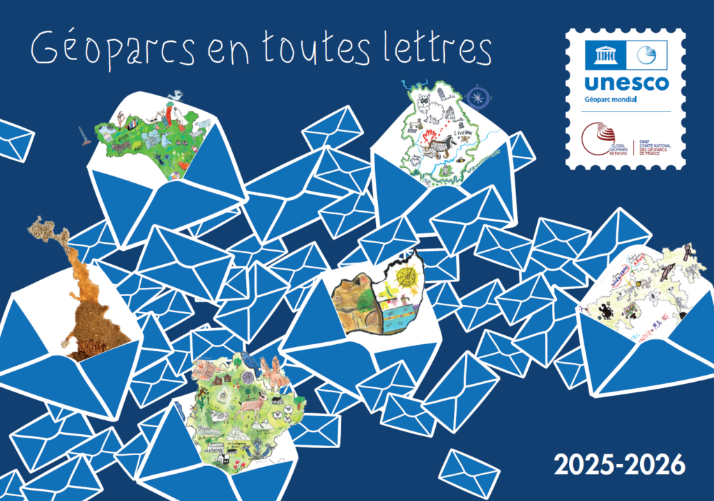 Couverture des cartes postales réalisées par les enfants.